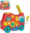 Clementoni CLEMMY Baby hasičské montessori auto na baterie Světlo Zvuk
