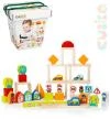 Cubika DŘEVO Baby stavebnice Doprava ve městě set 55 dílků v dárkové krabici Cubika DŘEVO Baby stavebnice Doprava ve městě set 55 dílků v dárkové krabici