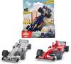 Dickie Auto formule natahovací na šňůrku 14cm závodnička 3 barvy plast