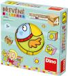 Dino DŘEVO Kostky dětské obrázkové kubus set 4ks (dřevěná hračka)