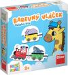 Dino HRA První hraní: Barevný vláček baby (společenská hra)