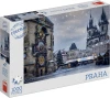 Dino Puzzle 1000 dílků Staroměstský orloj v zimě 66x47cm skládačka Dino Puzzle 1000 dílků Staroměstský orloj v zimě 66x47cm skládačka