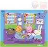 Dino Puzzle deskové Prasátko Peppa Pig ve školce 32x24cm skládačka 40 dílků Dino Puzzle deskové Prasátko Peppa Pig ve školce 32x24cm skládačka 40 dílků