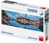 Dino Puzzle panoramatické 1000 dílků Ostrov Krk 95x33cm skládačka