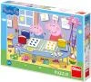 Dino Puzzle Peppa Pig Výtvarník 24 dílků 26x18cm skládačka Dino Puzzle Peppa Pig Výtvarník 24 dílků 26x18cm skládačka