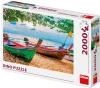 Dino Puzzle Rybářské loďky 97x69cm foto skládačka 2000 dílků Dino Puzzle Rybářské loďky 97x69cm foto skládačka 2000 dílků