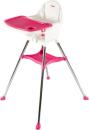 Doloni Dětská jídelní židlička na krmení - růžová