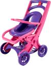 Doloni Kočárek pro panenky 3 v 1 - růžový/fialový