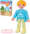 Efko IGRÁČEK Chlapeček figurka 7,5cm rodina v krabičce (stavebnice)