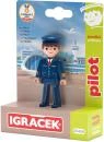 Efko IGRÁČEK Pilot povolání set figurka kloubová s doplňky Efko IGRÁČEK Pilot povolání set figurka kloubová s doplňky