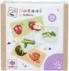 Eichhorn DŘEVO Montessori puzzle baby ovoce a zelenina dvojice Eichhorn DŘEVO Montessori puzzle baby ovoce a zelenina dvojice