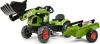 Falk Šlapací traktor 2040AM Claas Arion 410 nakladačem a vlečkou (VÝPRODEJ)