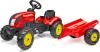 Falk šlapací traktor 2058L Country Farmer s vlečkou - červený Falk šlapací traktor 2058L Country Farmer s vlečkou - červený