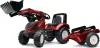 Falk Šlapací traktor 4000 VALTRA S4 s předním nakladačem a vlečkou