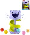 Fisher Price Baby kuličková dráha kočička věž + 5 kuliček pro miminko