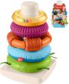 Fisher Price Baby skládačka rock-a-stack věžička pro miminko