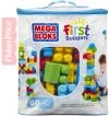 Fisher Price MEGA BLOKS Stavebnice 60 dílků v plastové tašce pro kluky