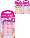 Glamour nalepovací dětské umělé nehty set 12ks 3 druhy Glamour nalepovací dětské umělé nehty set 12ks 3 druhy