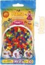 Hama Korálky dětské zažehlovací neonové set 1000ks v sáčku midi plast