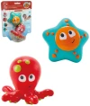 Hape Chobotnice + hvězdice stříkací baby zvířátka do vody do vany Hape Chobotnice + hvězdice stříkací baby zvířátka do vody do vany