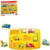 Hape DŘEVO Puzzle na desce Stavaři auta 9 dílků s úchyty skládačka Hape DŘEVO Puzzle na desce Stavaři auta 9 dílků s úchyty skládačka