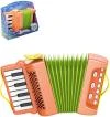 Harmonika dětská tahací akordeon 23cm na baterie Zvuk Harmonika dětská tahací akordeon 23cm na baterie Zvuk