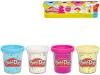 Hasbro PLAY-DOH Modelína kreativní sada 4 kelímky s konfetami 340g