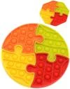 Hra Pop It puzzle antistresové 4 dílky skládačka Bubble Pops 2 druhy Hra Pop It puzzle antistresové 4 dílky skládačka Bubble Pops 2 druhy