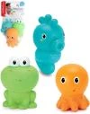 Infantino Baby zvířátka do koupele šroubovací stříkací set 3ks pro miminko Infantino Baby zvířátka do koupele šroubovací stříkací set 3ks pro miminko
