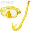 Intex Adventurer potápěčský plavecký set do vody brýle + šnorchl žlutý 55642