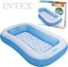 Intex Bazén obdélníkový nafukovací 166x100x28cm modro-bílý 57403