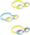 Intex Brýle dětské plavecké vícebarevné Play 3 barvy na kartě 55611
