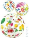 Intex Míč dětský 51cm nafukovací s potiskem do vody průhledný 3 druhy 59040 Intex Míč dětský 51cm nafukovací s potiskem do vody průhledný 3 druhy 59040