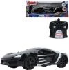 Jada RC Auto Lykan Black Panther 29cm na vysílačku 2,4GHz na baterie Jada RC Auto Lykan Black Panther 29cm na vysílačku 2,4GHz na baterie