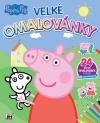 Jiri Models Omalovánky velké se samolepkami Peppa Pig