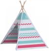 John Indiánský dětský stan Teepee 120x160x120cm dřevěná konstrukce