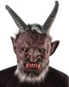 KARNEVAL Maska čert Belzebub s vlasy a vousy (karnevalový doplněk) KARNEVAL Maska čert Belzebub s vlasy a vousy (karnevalový doplněk)