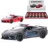 Kinsmart Auto model 1:36 Corvette 2021 záchranné složky PB 13cm 2 druhy Kinsmart Auto model 1:36 Corvette 2021 záchranné složky PB 13cm 2 druhy