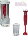 Klein BOSCH Mixer dětský 27cm ruční tyčový set s nádobkou na baterie Zvuk Klein BOSCH Mixer dětský 27cm ruční tyčový set s nádobkou na baterie Zvuk