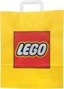 Lego Taška reklamní papírová nákupní 34x35cm žlutá s logem