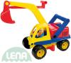 Lena Aktivní plastový bagr 35cm set s řidičem funkční 4151