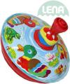 Lena Hra dětská káča vlk s kačenkami 13cm kov
