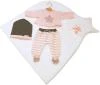 Llorens Oblečení pro panenku miminko New Born 43-44cm s polštářkem M843-26 Llorens Oblečení pro panenku miminko New Born 43-44cm s polštářkem M843-26