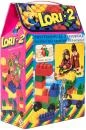 Lori 002 Stavebnice polytechnická 2 barevné kostky set 35ks v krabici
