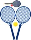 Lori 227 Set na soft tenis 2 modré rakety a míček 2 barvy plast