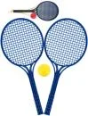 Lori 227 Set na soft tenis 2 modré rakety a míček 2 barvy plast