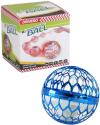 Mac Toys Míč bumerang Modrý spinner ball reaguje na pohyb ruky na baterie Světlo