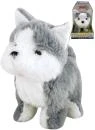 Mac Toys Pejsek Husky interaktivní zvířátko chodící na baterie Zvuk PLYŠ Mac Toys Pejsek Husky interaktivní zvířátko chodící na baterie Zvuk PLYŠ