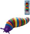 Mac Toys Šnek duhový fidget toy slimák antistresový plast