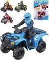 Maisto Čtyřkolka model ATVS 1:75 na zpětný nátah různé druhy na kartě kov Maisto Čtyřkolka model ATVS 1:75 na zpětný nátah různé druhy na kartě kov
